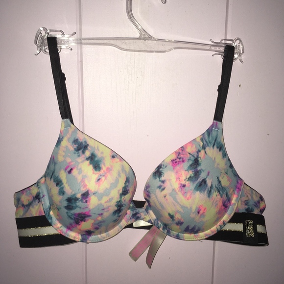 Host Pick! Victoria's Secret PINK Push-Up Bra 34A - Picture 1 of 3